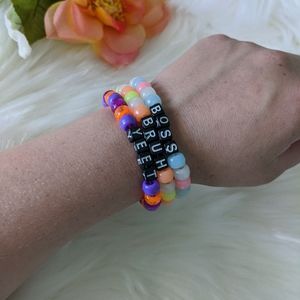 🐉Kandi Bracelets - Yeet Bruh Boss